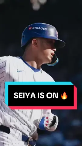 Seiya Suzuki has homered in FIVE STRAIGHT GAMES going back to the regular season! 😱 #Postseason #cubs #MLB #baseball 
