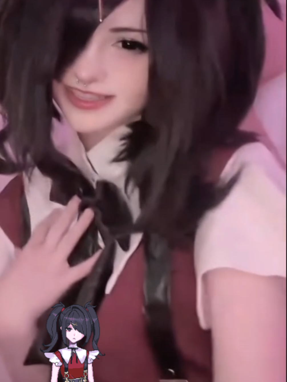 ame chan they could never make me hate u | #fyp #cosplay #amechanneedystreameroverload #needystreameroverloadcosplay #cutecore🎀🦴🍮🐾 