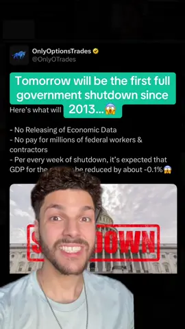 #greenscreen Tomorrow will be the first full government shutdown since 2013…😱 #unitedstates #governmentshutdown #government #breakingnews