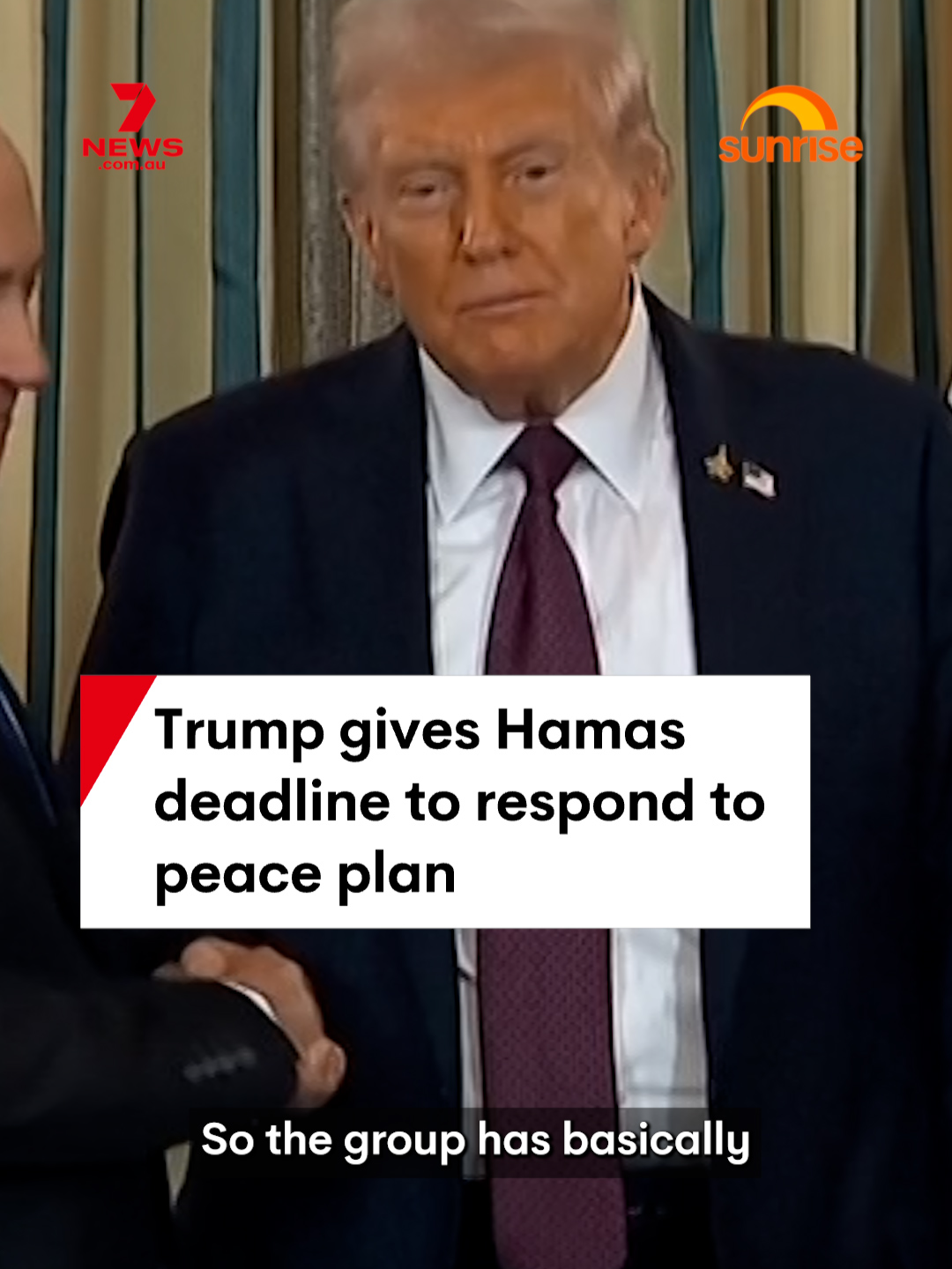 US President Donald Trump has given Hamas 'three to four days' to come to the table on the new Gaza peace deal. #trump #netanyahu #whitehouse #peacedeal #middleeast