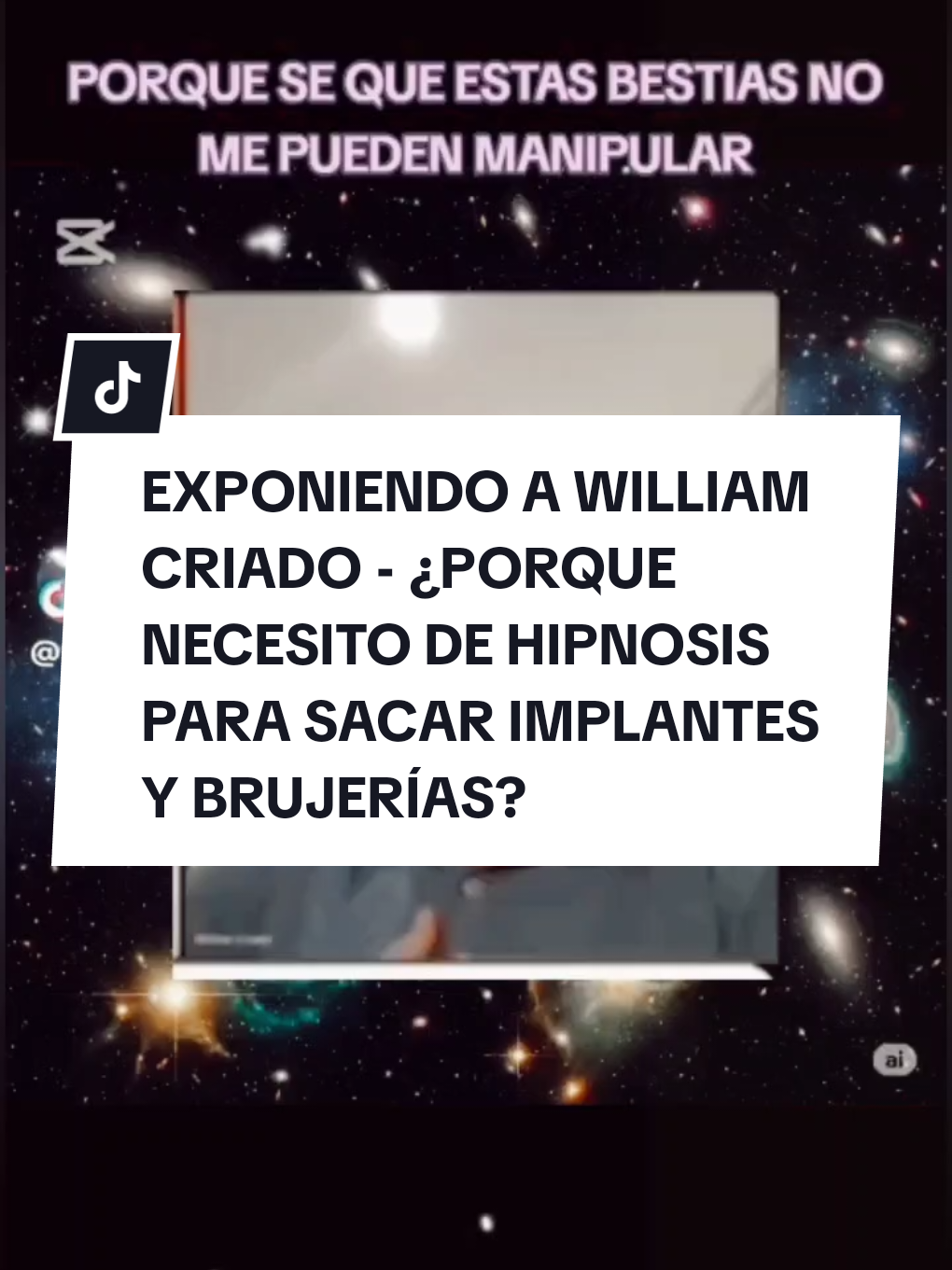 Nuevamente, se contradice... Primero dice que el se saca los implantes, pero en sus pacientes hace hipnosis para sacar los implantes. Aquí queda expuesto una vez más, de cómo sabe generar show para seguir manipulando  #espiritualidad #extraterrestres #universo #reptiles4D 