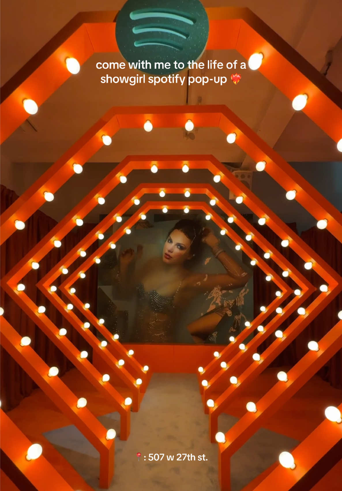 😭❤️‍🔥 @Taylor Nation @Spotify #thelifeofashowgirl #tsthelifeofashowgirl #nycpopup @Taylor Swift 