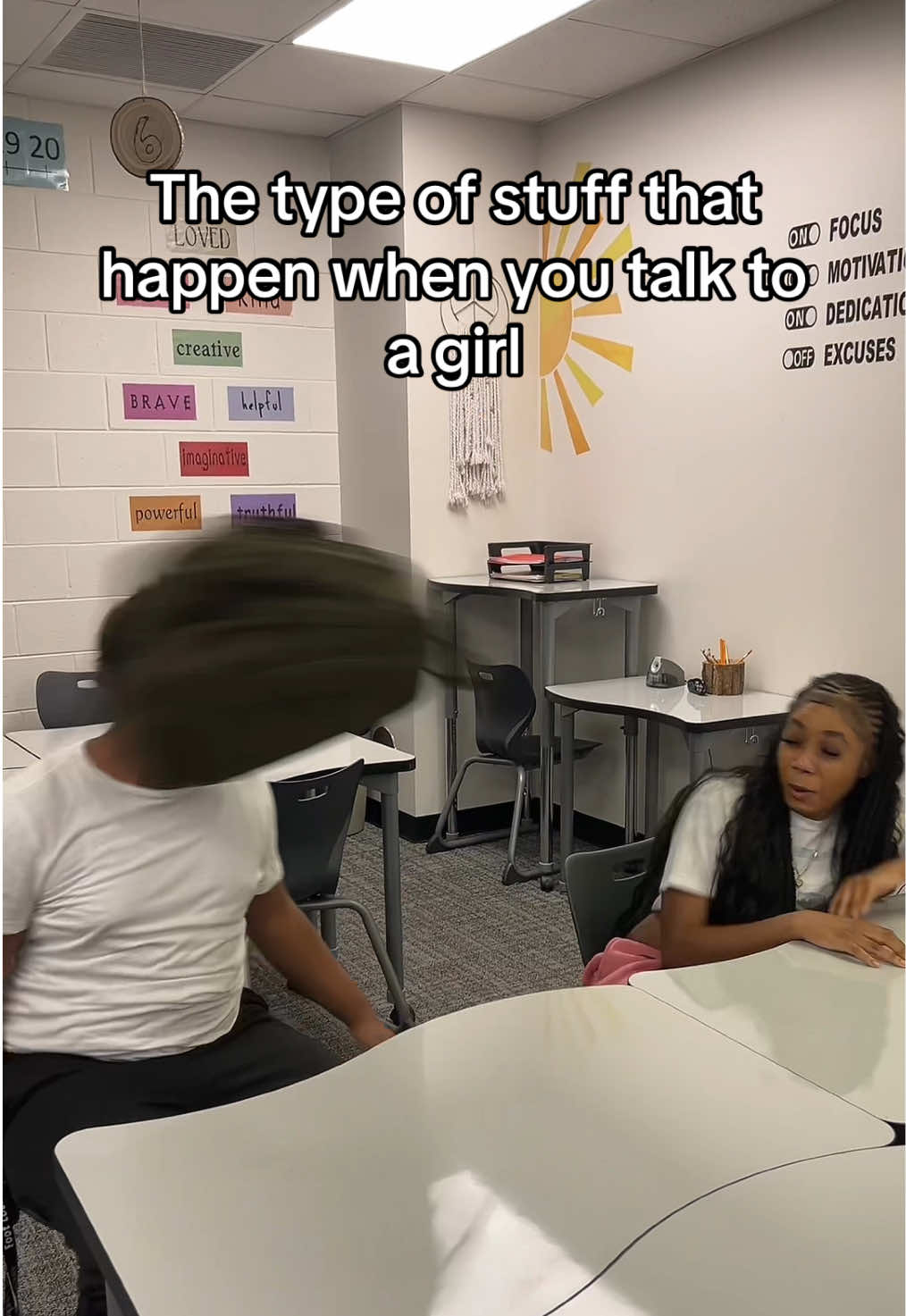 When you throw something at your friend but it hits someone else #pov #relatable #viral #fyp #onlydmc 