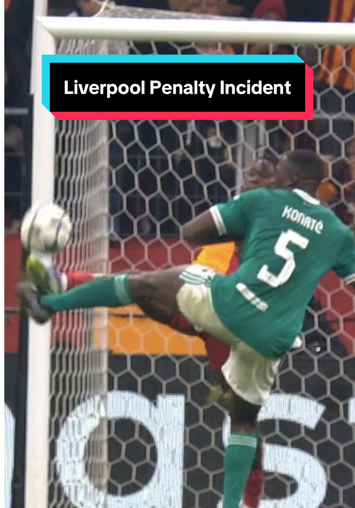 Liverpool penalty incident 🤔 #liverpool #lfc #galatasaray #ucl #championsleague 