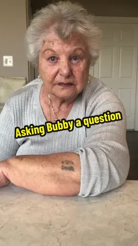 Asking Bubby if she had a period while she was imprisoned in Auschwitz. ##holocaust##auschwitz##bubby##jewish