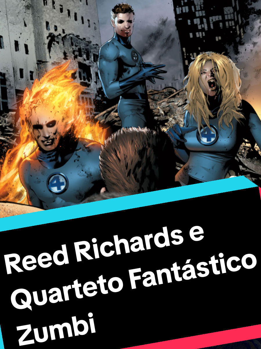 Reed Richards do Quarteto Fantástico em Marvel Zombies #marvelzombies #marvelzumbis #zumbismarvel #marvel 