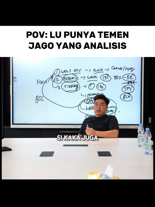 Memanfaat temen ya ncek😂😂 #timothyronald #kalimasada #akademicrypto 
