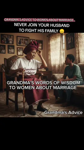 GRANDMA'S ADVICE TO WOMEN ABOUT MARRIAGE. NEVER JOIN YOUR HUSBAND TO FIGHT HIS FAMILY. #marriageadvice #grandmasadvice #africangrandmawisdom #wordsofwisdom #relationshipadvice 