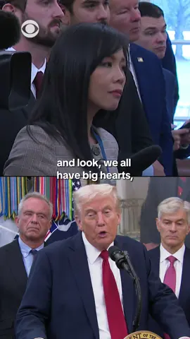 When asked by CBS News’ Weijia Jiang to clarify how Democrats want to protect health care for undocumented immigrants, who are not eligible for subsidies, President Trump did not answer directly, instead reiterating his stance on border security and legal immigration while claiming that 25 million people came into the U.S. illegally. According to the Pew Research Center, the number of unauthorized immigrants in the U.S. reached an all-time high of 14 million in 2023. Republicans want to extend current funding levels for seven weeks to avoid a shutdown, but Democrats are seeking an extension of expiring health insurance subsidies. GOP lawmakers say that issue should be negotiated separately. Without congressional action, a government shutdown would begin at 12 a.m. on Wednesday, Oct. 1, 2025. 