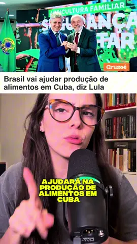 LULA AJUDARÁ CUBA NOVAMENTE ÀS NOSSAS CUSTAS! Os ministros Wellington Dias, do Desenvolvimento Social, e Paulo Teixeira, do Desenvolvimento Agrário, foram à ilha comunista entender as necessidades de Cuba. Absurdo... enquanto isso o Brasil só piora seus índices!