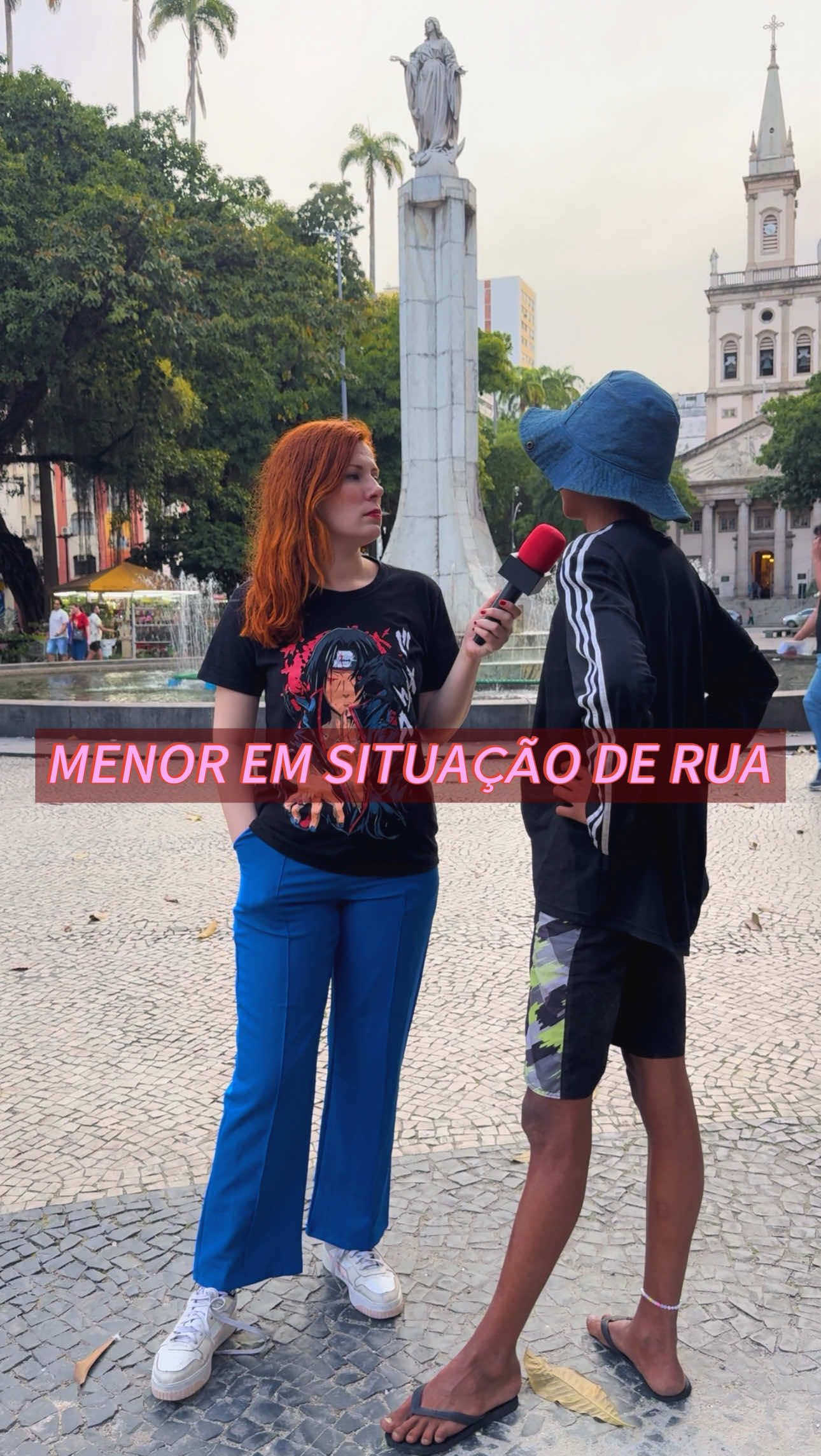 Ter crianças em situação de rua é a prova do quanto nossa sociedade falhou e segue falhando.  Quem me conhece ou me acompanha sabe que eu gosto muito de Naruto l, inclusive estou nesse momento revendo o anime inteiro. Ao sair dessa gravação fiquei me perguntando como seria a vida do Ninja Hiperativo no mundo real. Uma criança sem os pais e sem nenhum suporte. Será mesmo que ele iria querer prosperar na vida e virar Hokage ou iria sucumbir ao crime e até mesmo integrar a Akatsuki? Será que seu destino seria muito diferente de Konan e Nagato?  Infelizmente a vida não é como a arte é realidade de muitos orfãos é a calçada e uma garrafa de solvente pra baforar e aliviar a dor. Muitos julgam, mas será que no lugar deles você faria diferente? #justiçasocial #fy