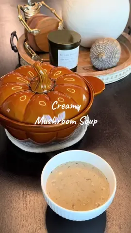 Could eat this everyday 🤤 Recipe from @STELLA DRIVAS  #soupseason #mushroomsoup #souptok #fallrecipes #souprecipe 
