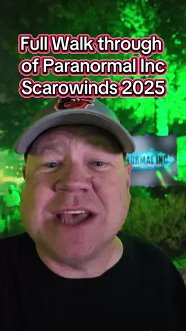 Full walk through Paranormal Inc @Carowinds #northcarolina #southcarolina #halloween #horror #paranormal 