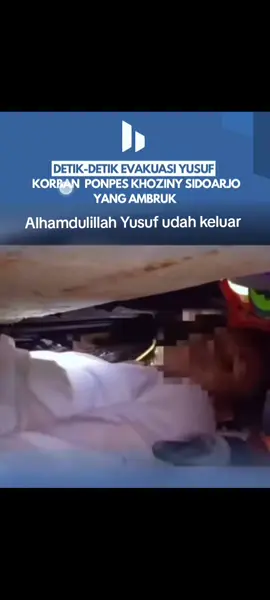 Alhamdulillah akhir nya Yusuf selamat  #yusuf #haikal #korban #ponpessidoarjo #fyp 