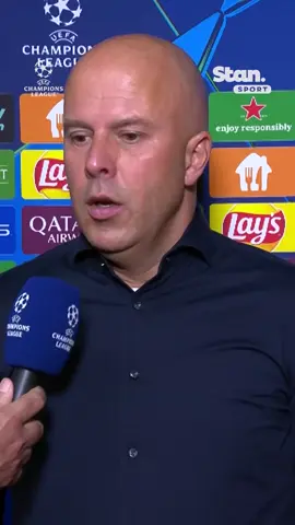 'He made the most out of it' 👀 Arne Slot gives his thoughts on the penalty that cost them against Galatasaray ↳ UEFA Champions League. Live & Exclusive on Stan Sport. #StanSportAU #UCL