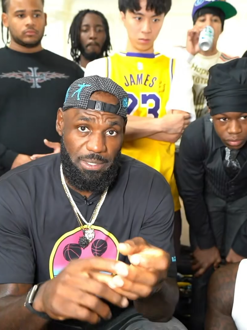 lebron insperational speech on kai cenat stream #lebron #kaicenat #lebronjames #insperational #clips