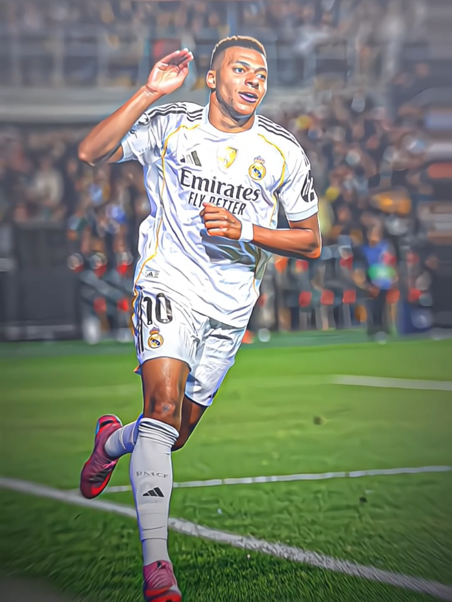Mbappe hatrick 🥶 #mbappe #realmadrid #fypシ゚ 