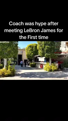 Coach was hype after meeting LeBron James for the First time#NBA #lebronjames #mafiathon3 #kaicenat 