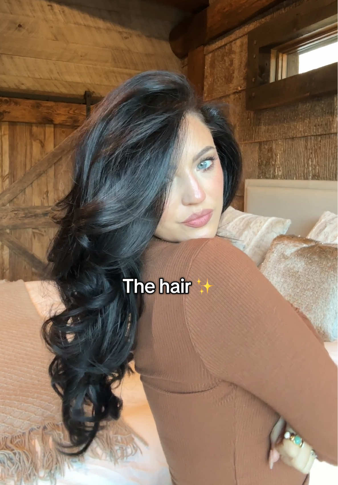 + It comes with a daily night serum for my ends that I use!! Best haircare system I’ve ever . I use heat on my hair all the time and dye my hair monthly … and my hair is still SO healthy and shiny!! No damage at all. I’m obsessed! #HealthyHairTips #healthyhaircare #haircareroutine #shampooandconditioner #shinyhair 