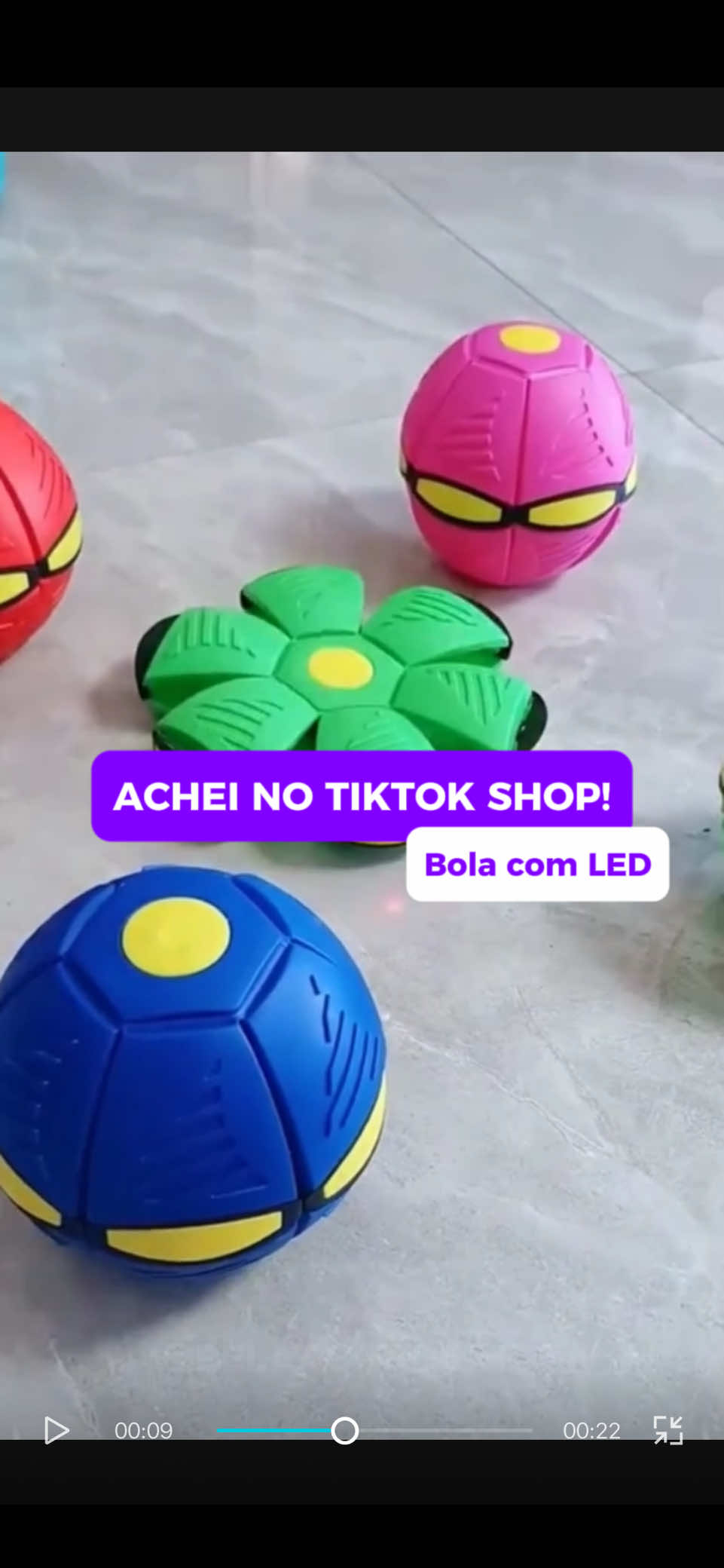 🎁 O brinquedo viral que vai bombar no Dia das Crianças! Bola mágica que vira disco voador e brilha no escuro ✨ Por menos de R$30 no TikTok Shop! #DiaDasCrianças #BrinquedoViral #TikTokShop #Achadinhos #AchadinhosTiktok 