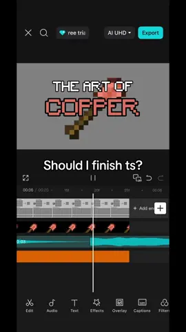 Worlds first and last copper edit #Minecraft #edit #minecraftedit #viraledit #viral 