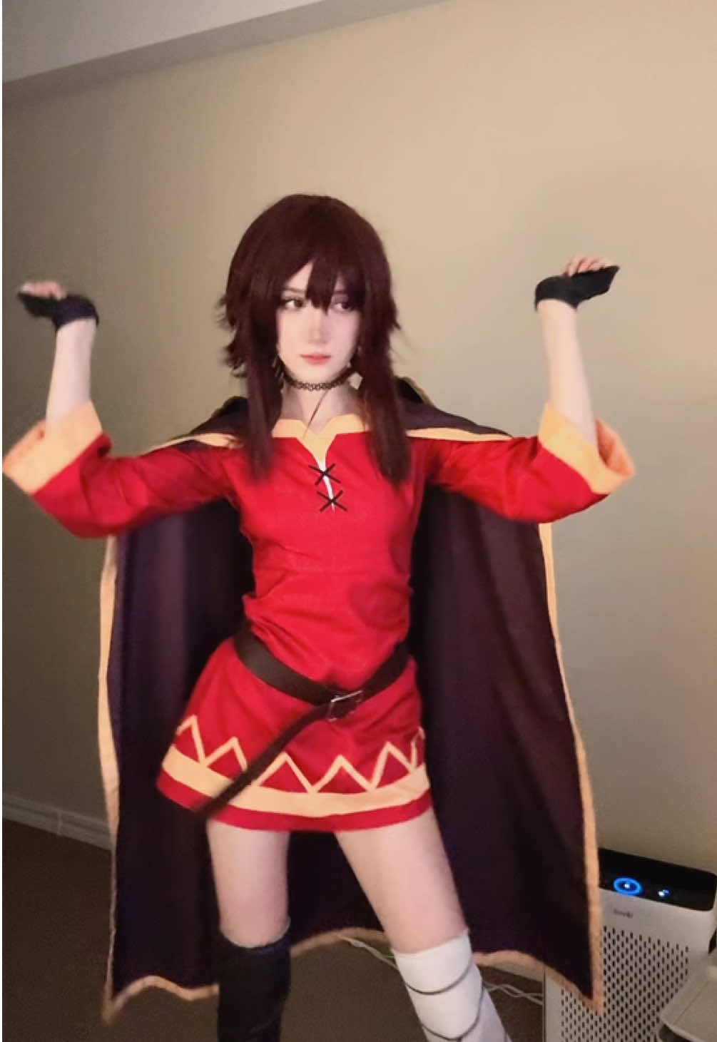 Pov Megumin after blowing up ur house #megumin #konosuba #meguminkonosuba #fypシ゚ #cosplayer 