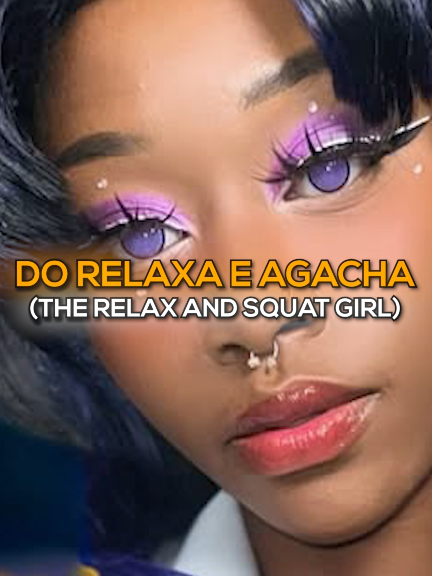 A MENINA DO RELAXA E AGACHA SE PRONUNCIOU!! #accelgirl #relaxaeagacha #meme #memes 