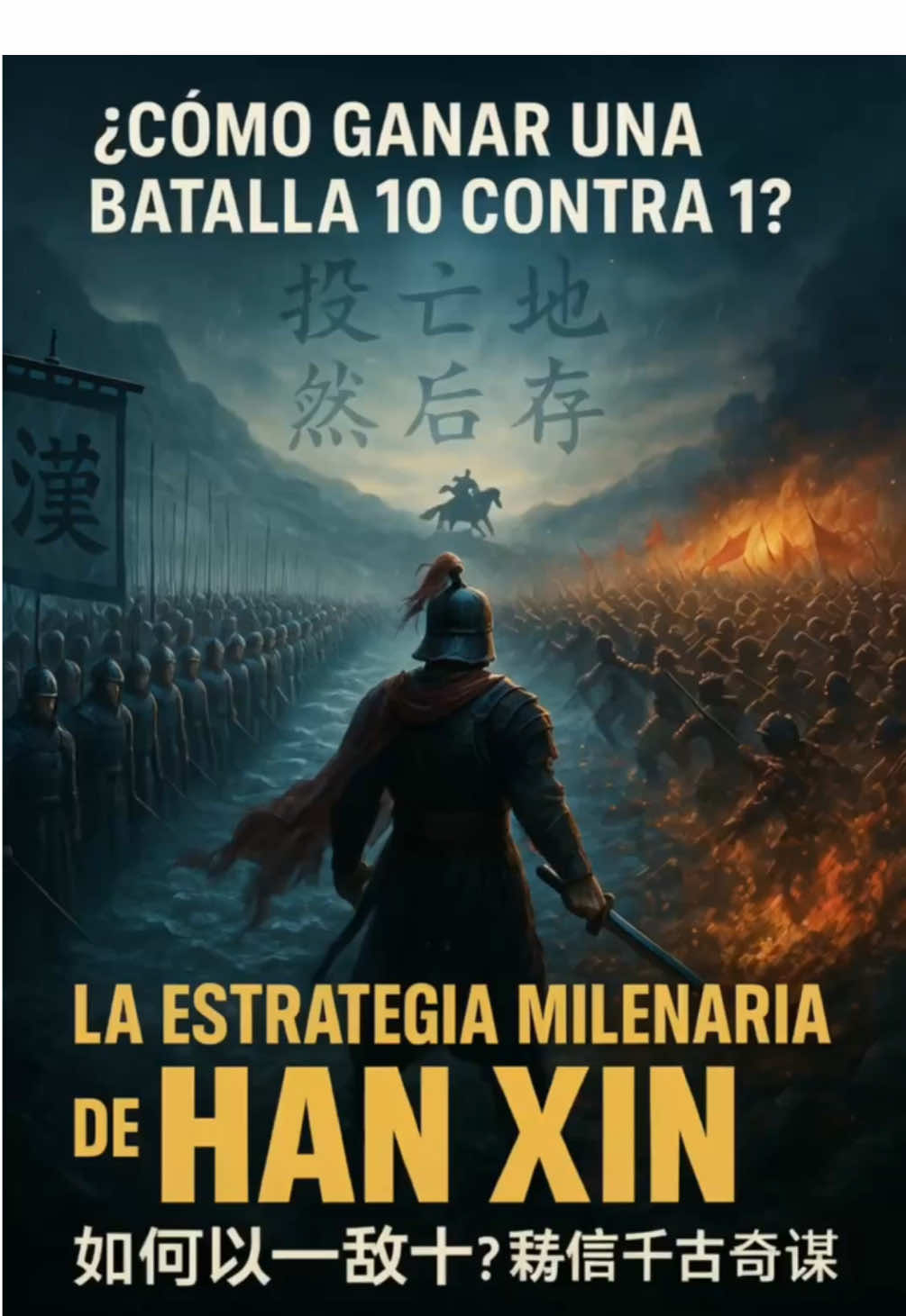 Cómo ganar una batalla 10 contra 1? | La Estrategia Milenaria de HAN XIN #suntzu#history #éxito #foryoupage #paratii