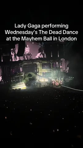 Lady Gaga performing Wednesday’s The Dead Dance at the Mayhem Ball in London 🎶 #thedeaddance #o2priority #ladygaga #mayhemballlondon #gaga 