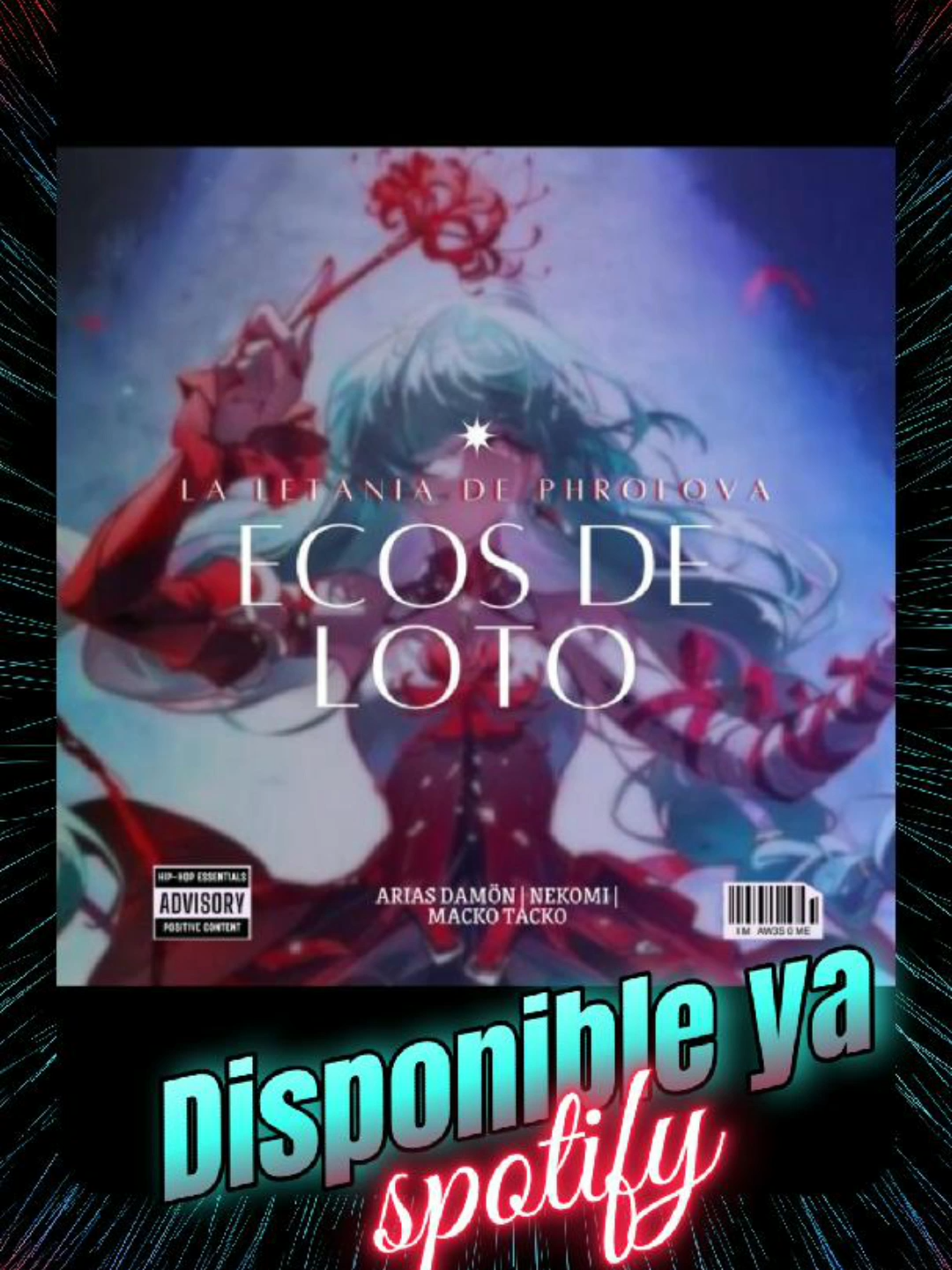 El clip utilizado pertenece a Kuro Games / Wuthering Waves;  Mi canción: Arias Damön – “Ecos de Loto – La Letanía de Phrolova”, YA DISPONIBLE EN PLATAFORMAS DIGITALES. @mako_suadero @nekomi_idol #NuevaMúsica #Emociones #vtuber #AriasDamon #musica #wuwa #wutheringwavesedit #wutheringwaves