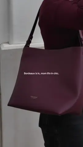 @MINA BAIE Harlow mini in Bordeaux just dropped and it’s the most beautiful bag ever✨ #minabaie #ad #fallstyle #momstyle 