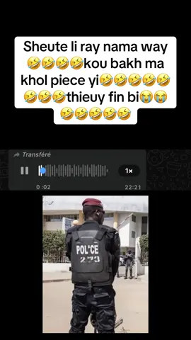 Wouy policier bi🤣🤣#princemkt #tiktokgalsen221🇸🇳👋 