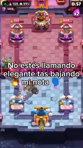 No estés llamando deja jugar p mano🗣️ #fyp #live #supercell #parati #clashroyale 