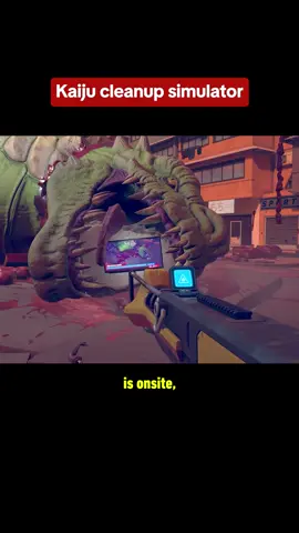 Kaiju Cleanup is a new simulator game where you go clean up dead monsters, but be careful with leaking radiation, concealing explosive organs, and more! #kaijucleanup #simulator #sim #pc #steam #kaiju #cleanup #clean #ign #gaming #trailer