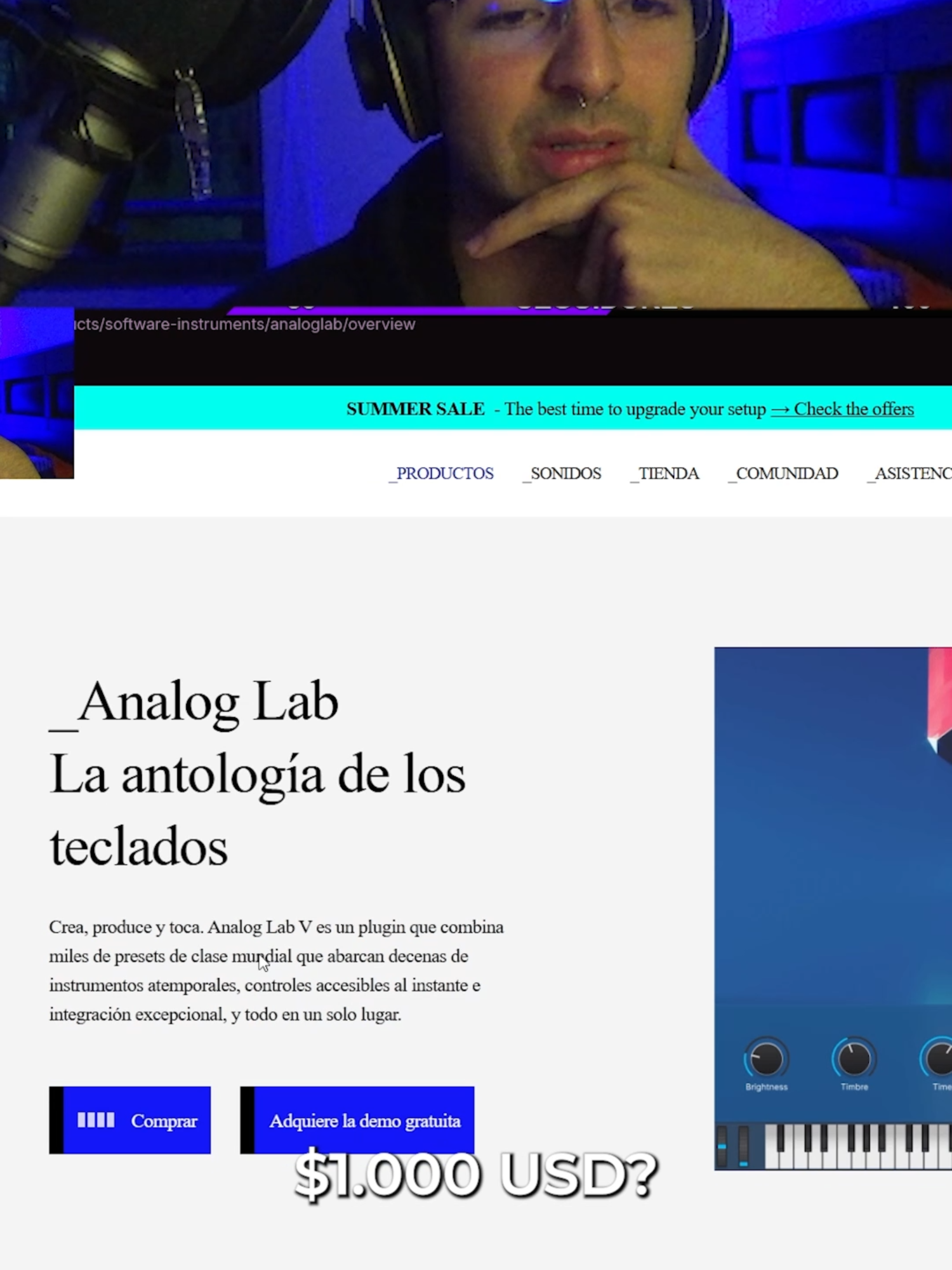 ‼️¿Cuánto cuesta el Analog Lab V?😵‍💫 #chile #flstudio #reggaetonchileno #flstudio25