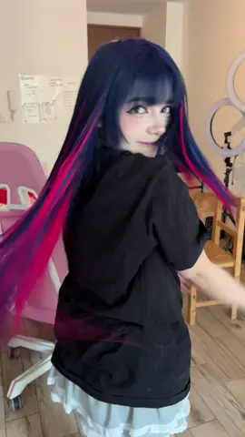 Extraño todos los días mi cabello azul, pero es temporal. #volcanapagado #cambiodelook #alternative 