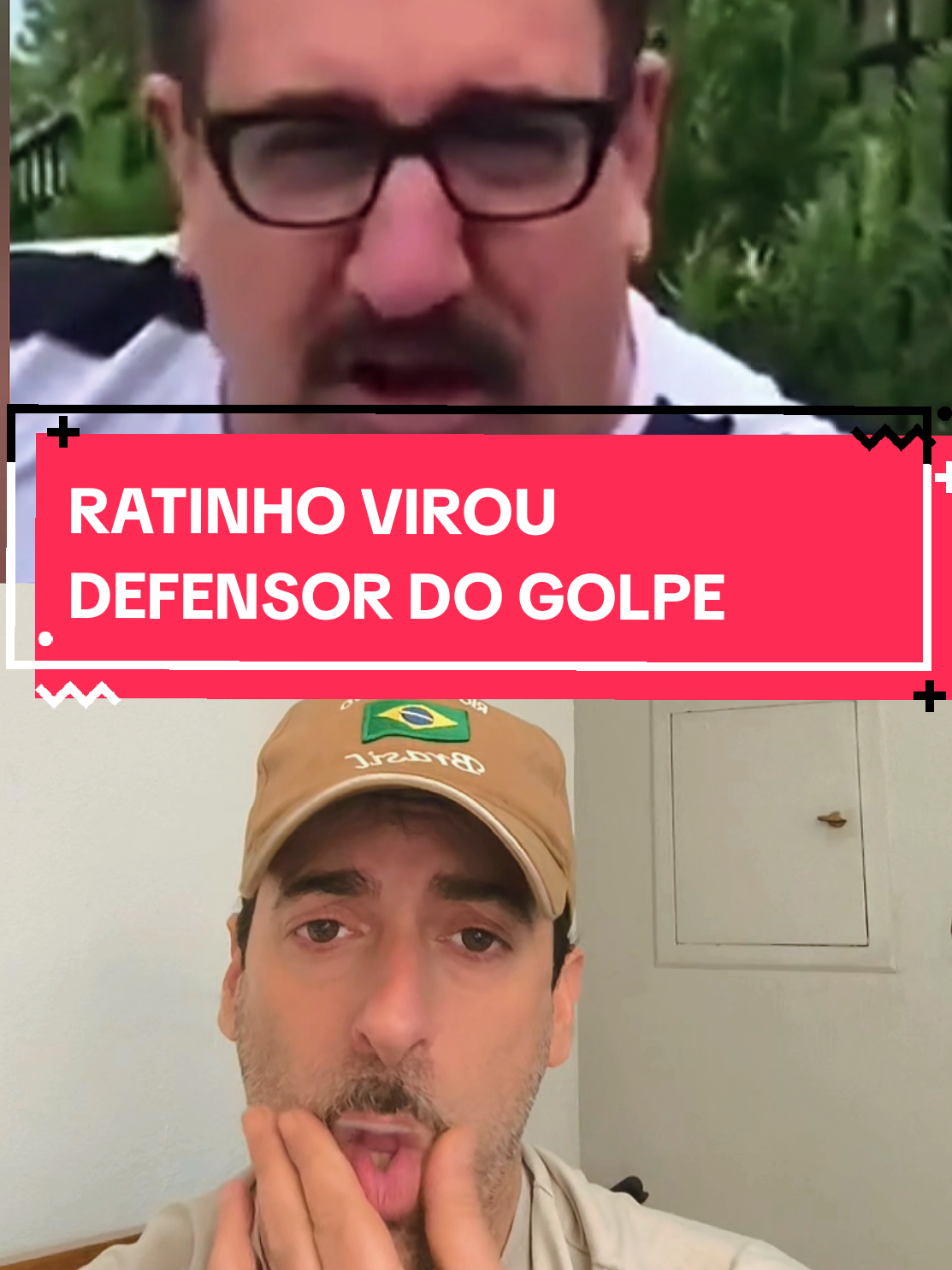 RATINHO CONVOCA BRASILEIROS PARA DEFENDER OS CORRUPTOS DO CONGRESSO 