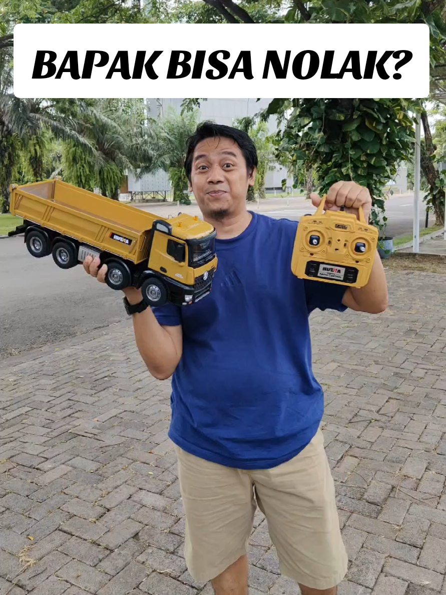 Huina 1536 Dump Truck Long Skala 1:16 Jumboooo #mainanviral #huina1536 #rctruk #trukremot #huina 