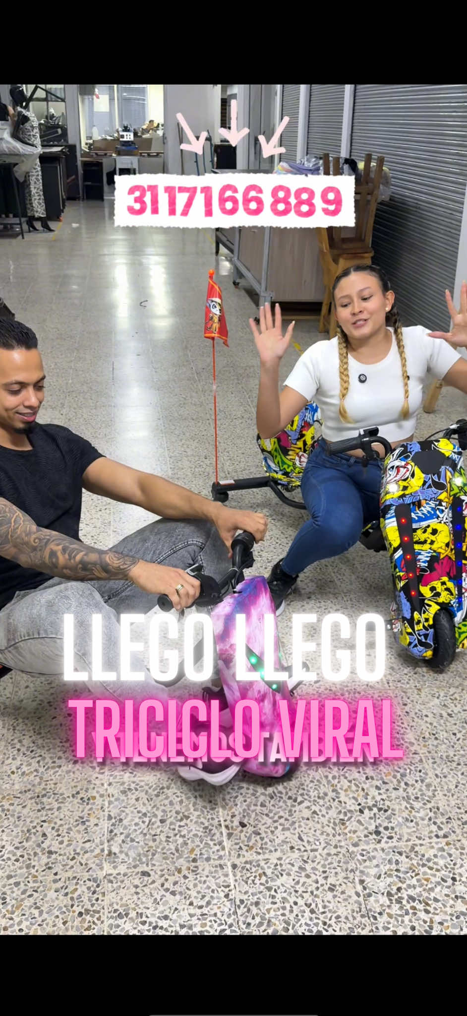 Siguen llegando los increíbles triciclos eléctricos virales Bluetooth #bodegamayorista #triciclo #tricicloeletrico #navidad #regalo 