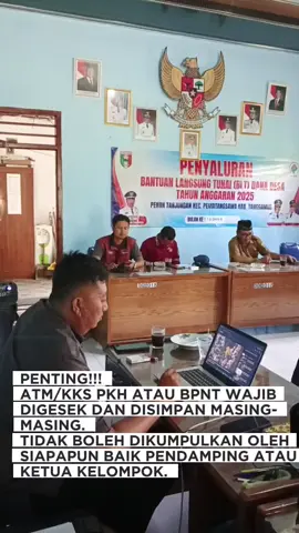ATM Bansos.  Dilarang untuk dikumpulkan oleh siapapun.  #bansos #kemensosri #pkh #pendamping #bpnt 