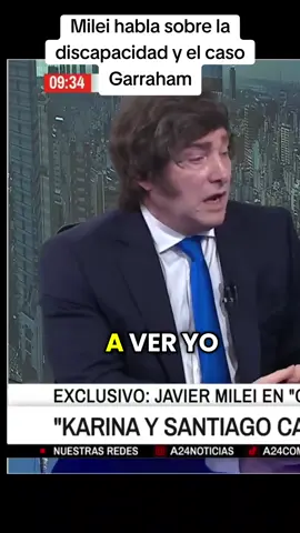 🏥🇦🇷 Javier Milei responde sobre el tema discapacidad y aclara lo ocurrido con el Hospital Garrahan #discapacidad #garraham #milei #economia #libertad 
