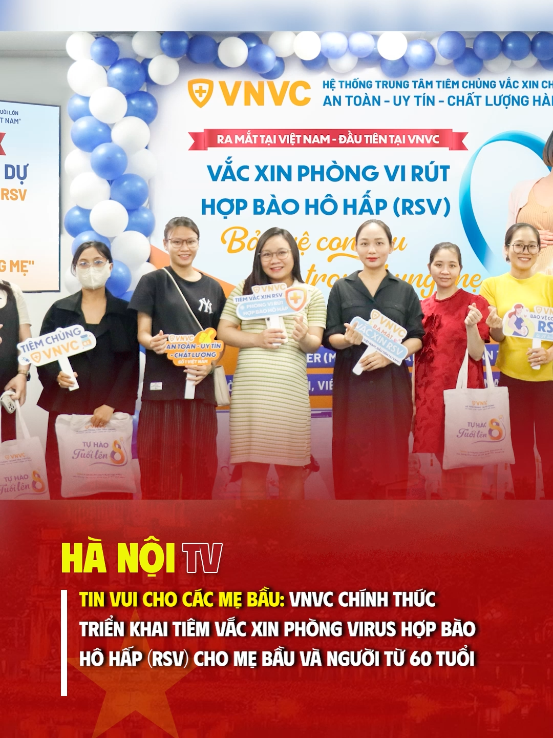 Tin vui cho các mẹ bầu: VNVC chính thức triển khai tiêm vắc xin phòng virus hợp bào hô hấp (RSV) cho mẹ bầu và người từ 60 tuổi #TikTokForHealth #tiemchungvnvc #vnvc #rsv
