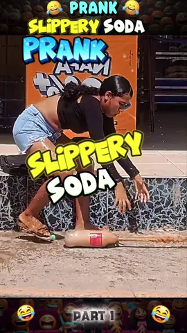 Prank: Slippery Soda #prank #comedyvideo #prankvideo #funny 