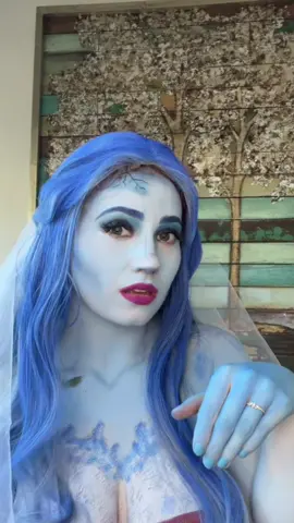I’m his wife 😏 #fyp #corpsebride #halloweenmakeup #makeup #cosplay 