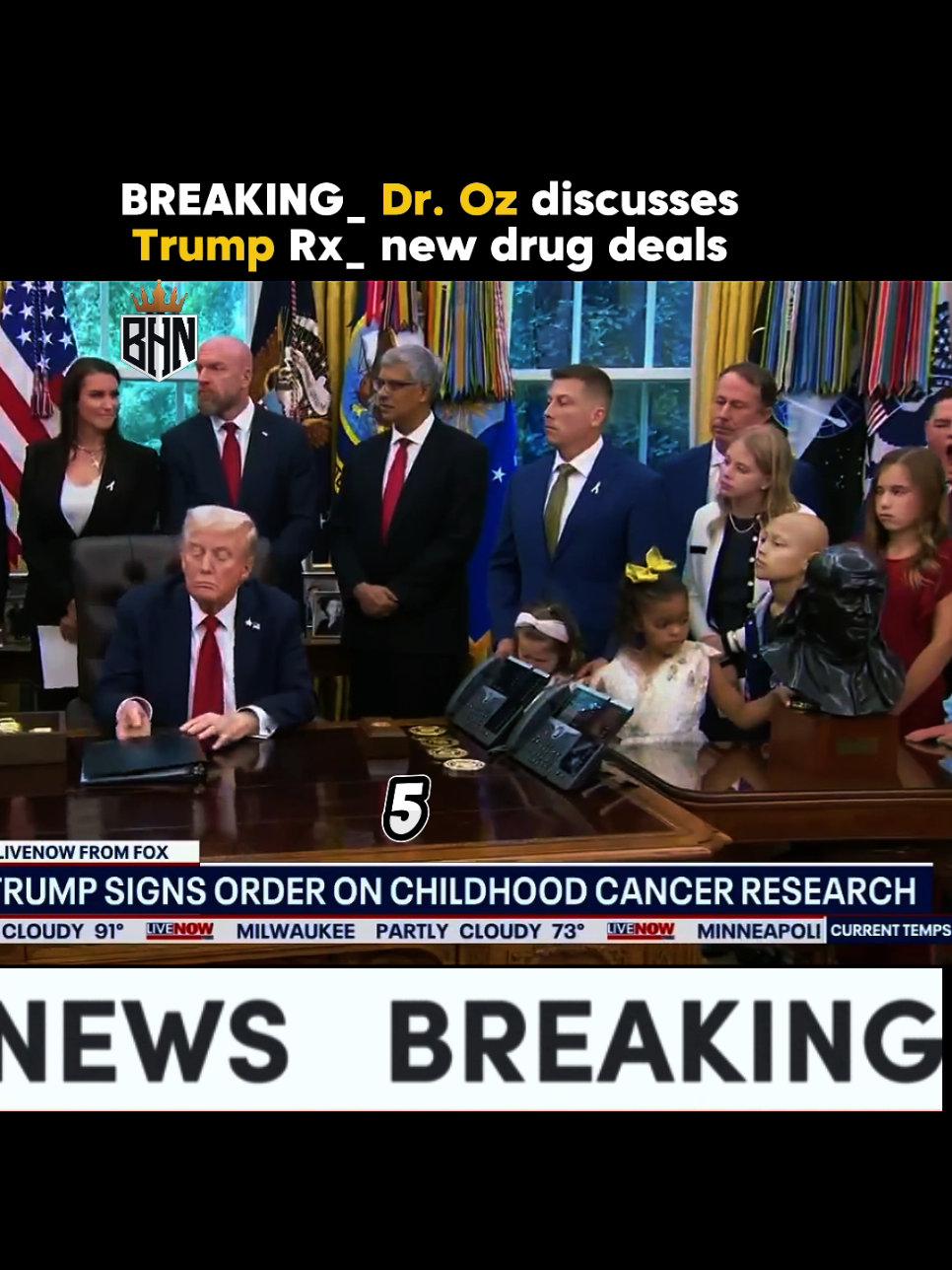 BREAKING_ Dr. Oz discusses _Trump Rx_ new drug deals. #breakingnews #donaltrump #deal #unfrezzmyaccount #viralvideo 