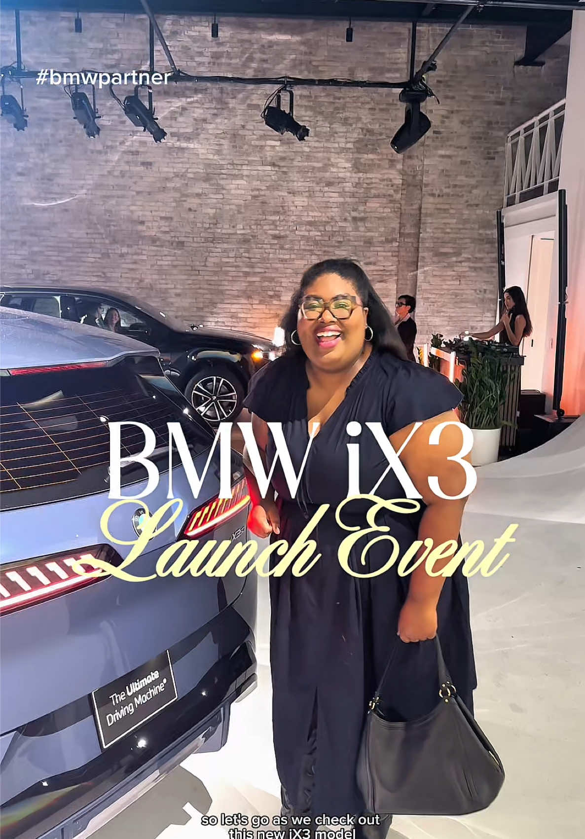 #BMWpartner The BMW iX3 all electric vehicle is chic, luxurious, and has tons of new and improved features that are mind blowing! I had the pleasure of getting a sneak peek before it officially launches next year and I was very pleased with it! The sleek and bold designs immediately draw you in and the spacious back seats and trunk area shocked me. If you get a chance you have to head to BMW next year and take a look at this car! #BMWiX3 #BMW #BMWNewEra #NeueKlasse #BMWGroup @BMW USA 