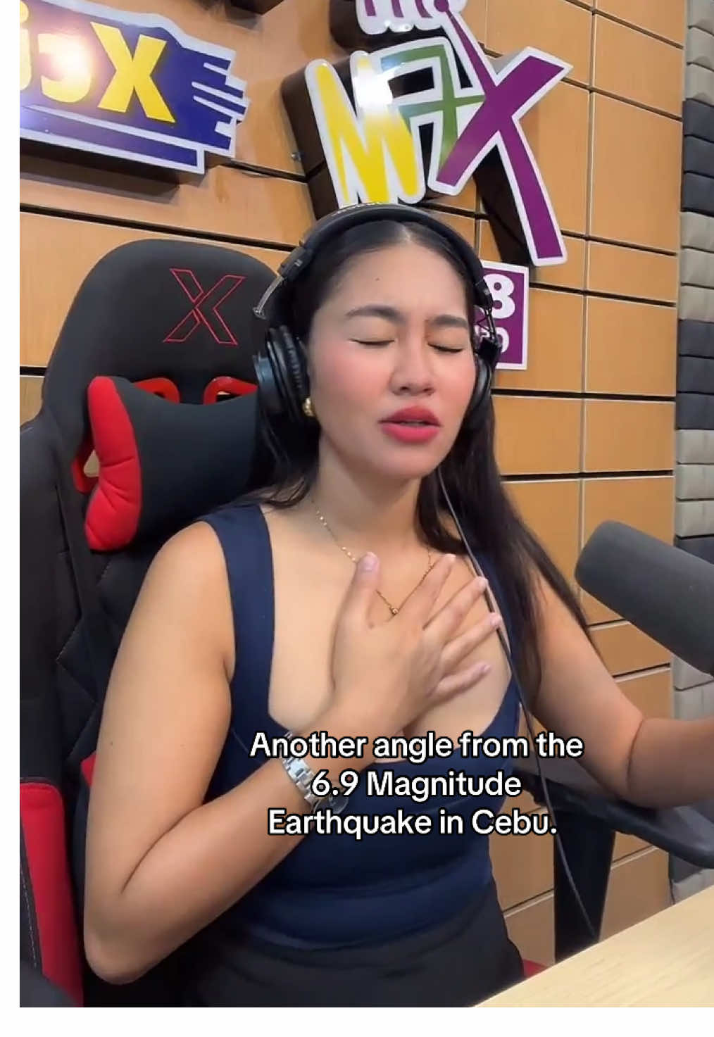 During my Radio program, A 6.9 Earthquake happened, and I tried to be as calm as possible, but deep inside, I thought mamatay nako that night.  THANK YOU GOD AND STAY SAFE EVERYONE.  This clip was taken from Tiktok live. #livehighlights #tiktoklive #cebuearthquake  #earthquakeincebu 