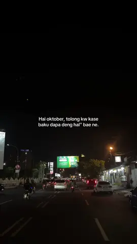 Hai oktober, tolong kw kase baku dapa deng hal