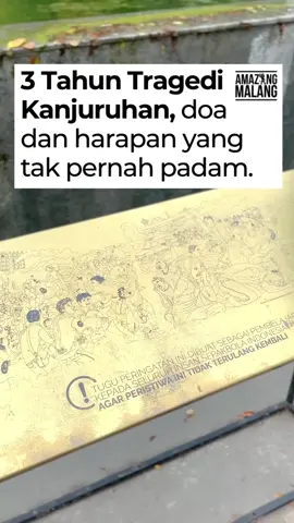 3 tahun berlalu sejak Tragedi Kanjuruhan, 1 Oktober 2022. Doa terbaik dan Al-Fatihah untuk seluruh korban. Kami tak lupa. 🥀🥀🥀 #amazingmalang #infomalang  