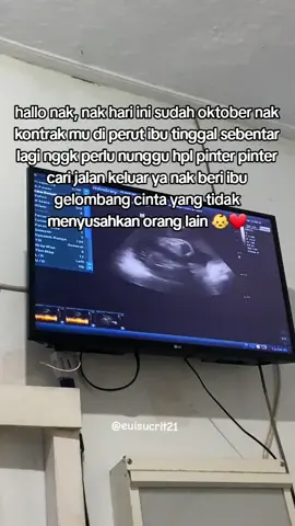 MasyaAllah nak ibu udah siap lahir batin, ibu bantu dari luar ya nak 🥹❤️ #fyp #4u #hploktober #bumilhappy #trimester3 